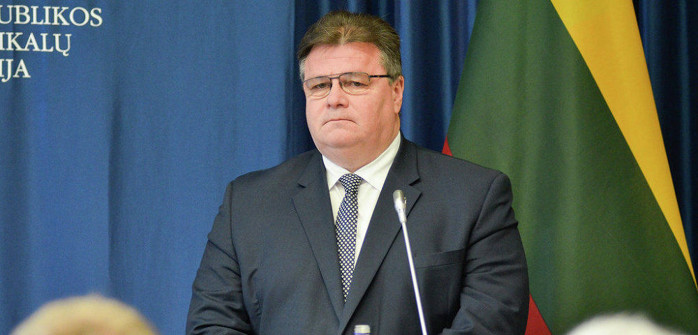 МИД Литвы Линас Линкявичюс.
