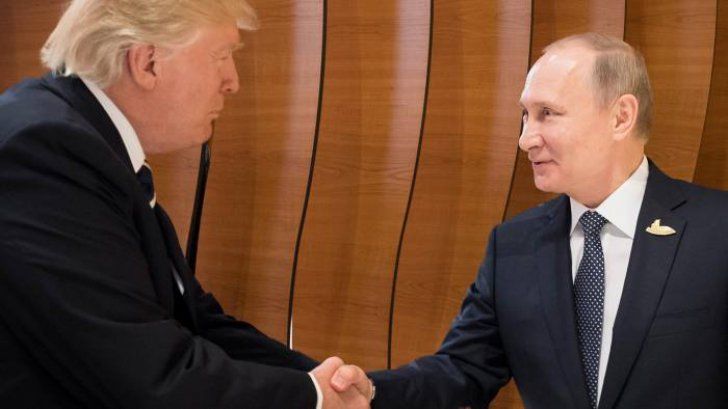 Primele imagini de la întâlnirea istorică Trump - Putin. 