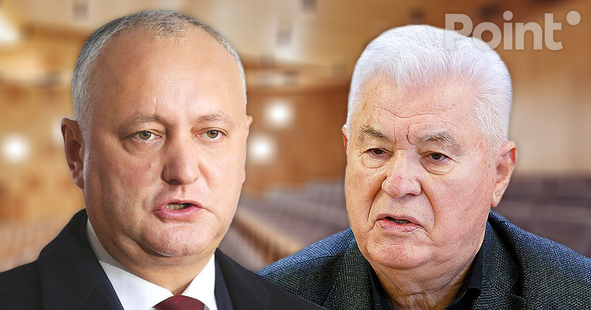 Dodon îi răspunde lui Voronin, după acuzația că ar sta în slujba Maiei Sandu.