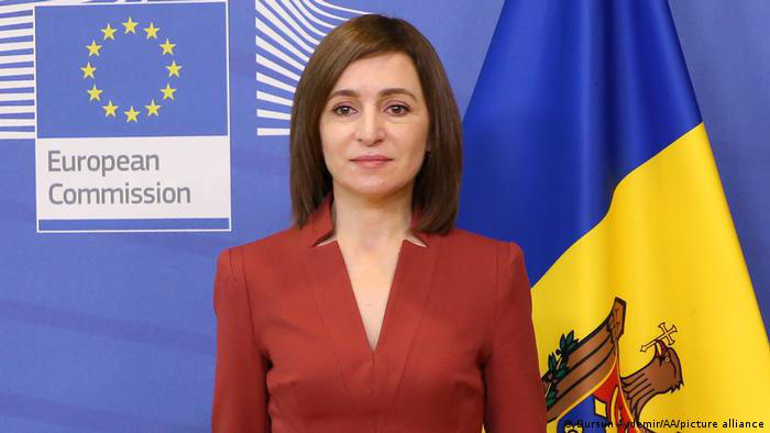 Президент Республики Молдова Майя Санду. 