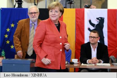 Germania: Merkel câștigă scrutinul. Record negativ al social-democraților. Foto: agerpres.ro