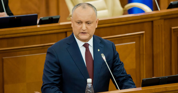 Президент Республики Молдова Игорь Додон.