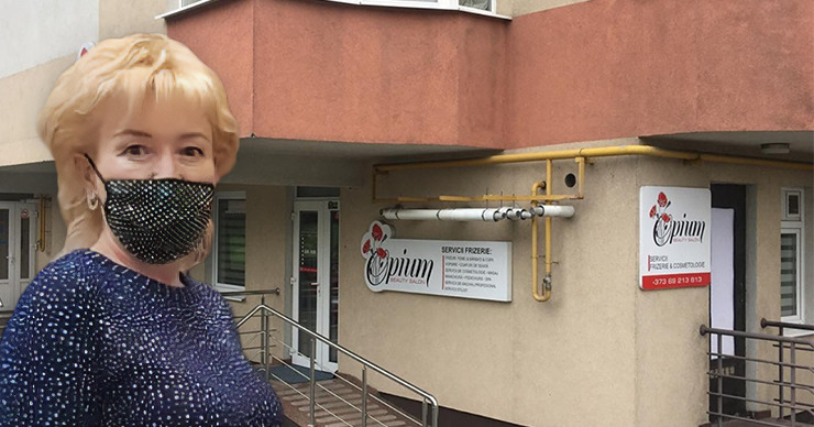 Anticorupție: Жена генпрокурора владеет роскошным салоном и не платит налог.  Коллаж: Point.md