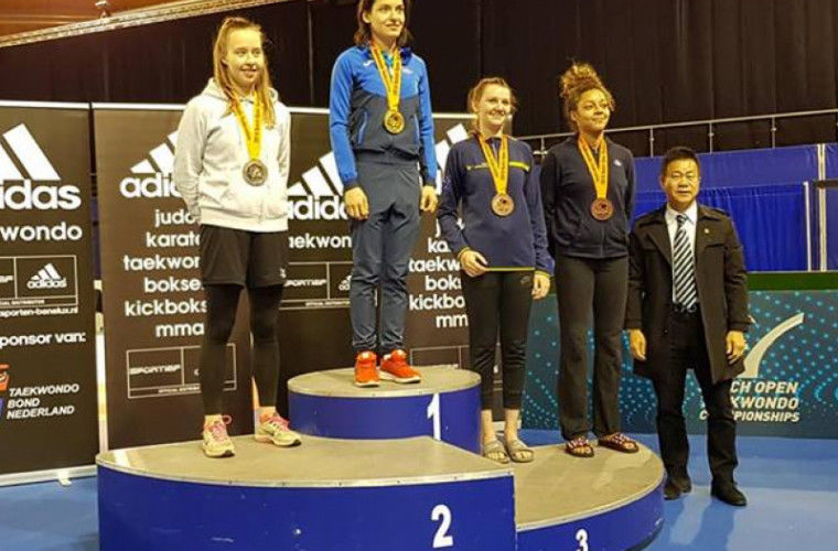 Ана Чикиту снова стала призером Открытого чемпионата Нидерландов по тхэквондо.