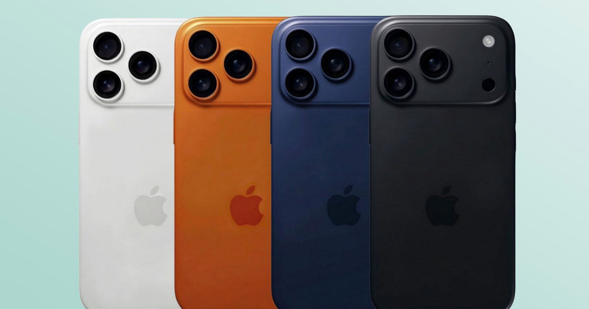 Все расцветки iPhone 17 Pro показали на видео.