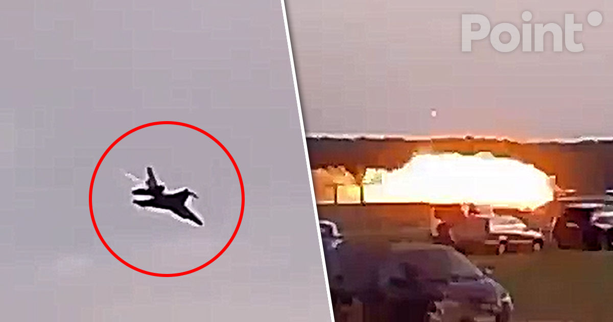 В Польше на репетиции авиашоу разбился F-16, пилот погиб.