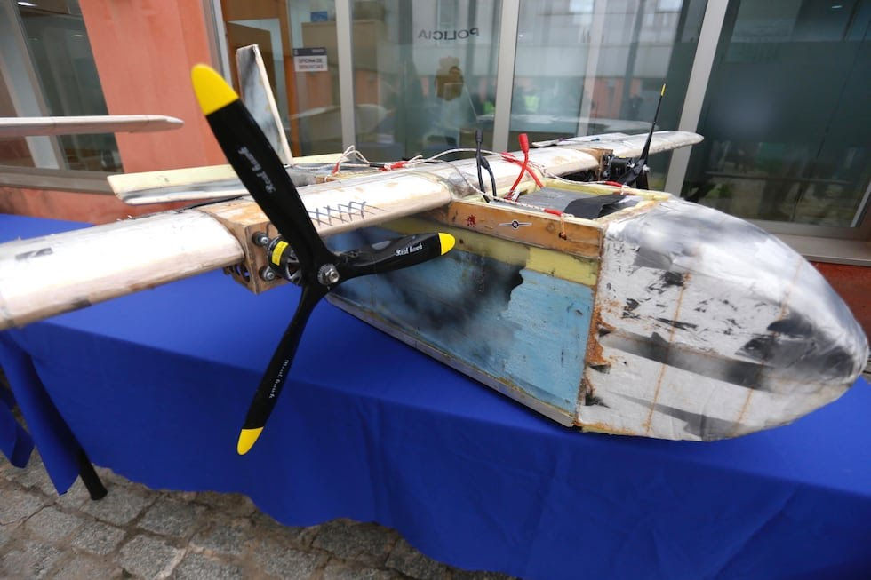 În Spania, infractorii au transportat hașiș cu ajutorul dronelor fabricate în Ucraina.