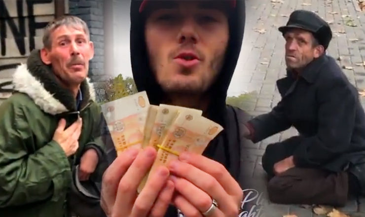 Emoționant: Un tânăr a donat 9000 de lei oamenilor nevoiași