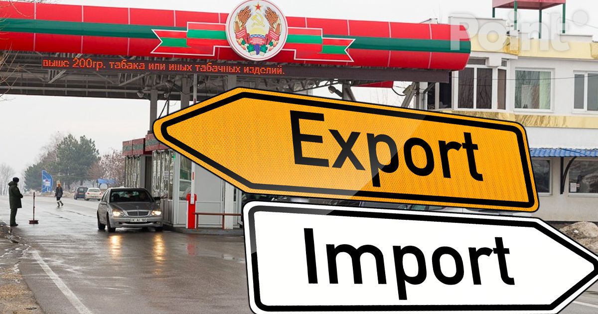 Importurile în Transnistria de la începutul anului s-au prăbușit cu 43%, iar exporturile cu 60%.