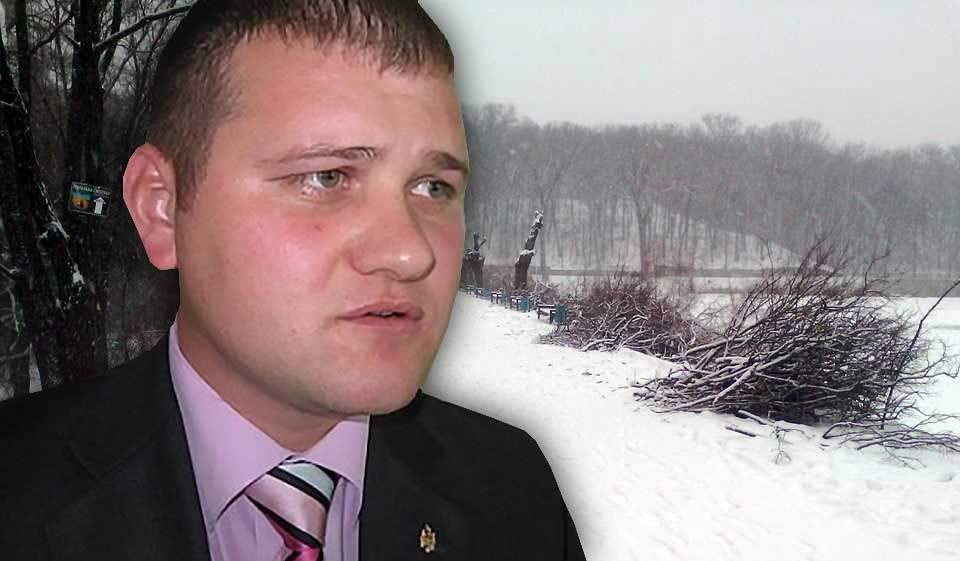 Министр экологии оправдал уничтожение аллеи в парка "Долина роз".