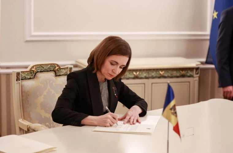 Sandu a promulgat legea privind numirea membrilor în Comisia de Vetting a procurorilor.