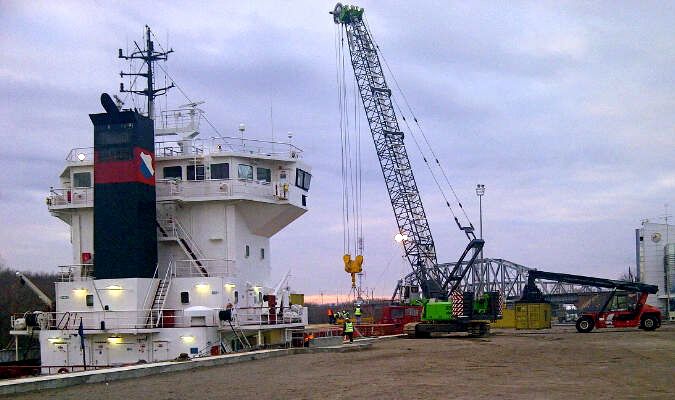 Большую часть инвестиций в Джурджулештский порт осуществил Danube Logistics. Фото: moldova.org