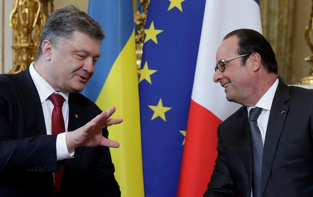 Президент Украины во время своего официального визита во Французскую Республику заявил, что сегодня модно быть украинцем.