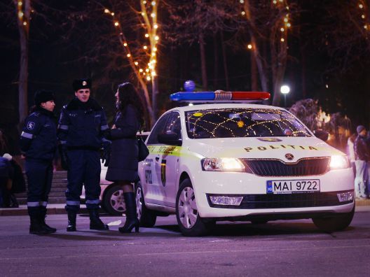 De sărbători, polițiștii vor patrula în regim sporit. Foto: igp.md