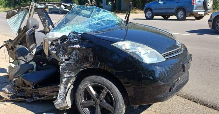 Полиция о ДТП в Кагульском районе: Водитель Toyota был пьяным за рулем.
