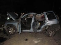 În urma impactului, pasagerul bănuitului a decedat la faţa locului