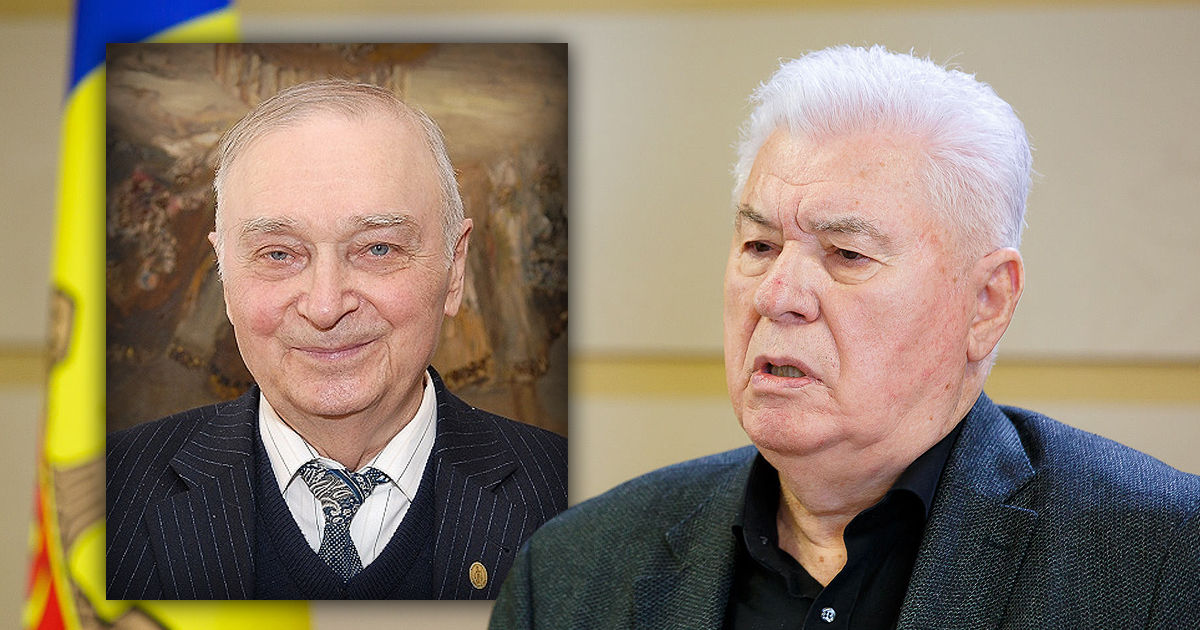 Владимир Воронин выразил соболезнования в связи с кончиной Иона Друцэ. Коллаж Point.md.