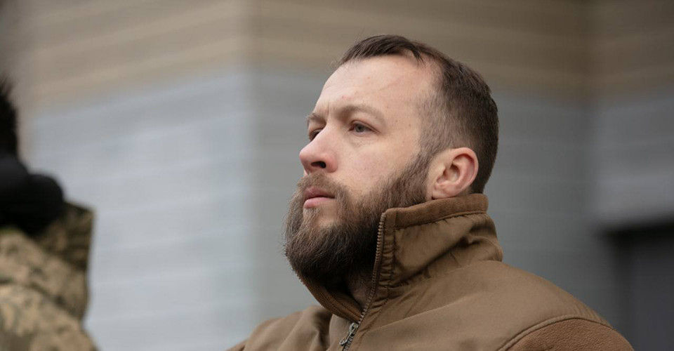 Бывший командир полка "Азов" Максим Жорин.