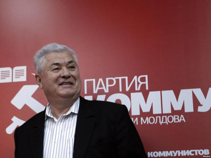 Inițiativa privind alegerea unui nou spiker a venit ieri de liderul comunist Vladimir Voronin.