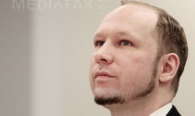 Anders Breivik a pregătit comentarii pentru ziua în care va fi anunţat verdictul în procesul său (Imagine: Mediafax Foto/AFP)