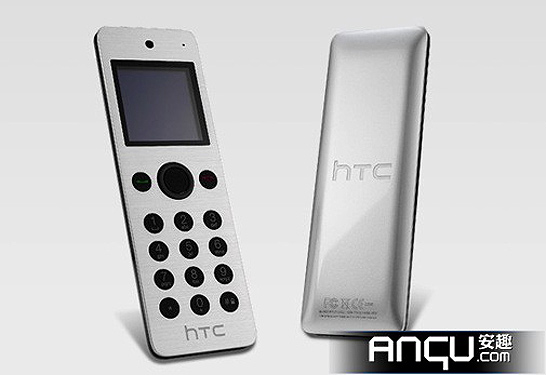HTC Mini выглядит как недорогой мобильник: устройство наделено цифровой клавиатурой, кнопками «Прием» и «Отбой» и монохромным экраном.