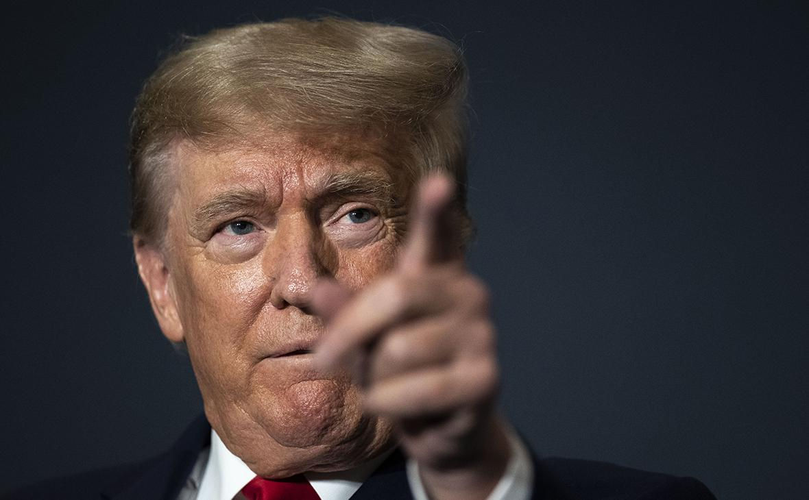 Бывший президент США Дональд Трамп.