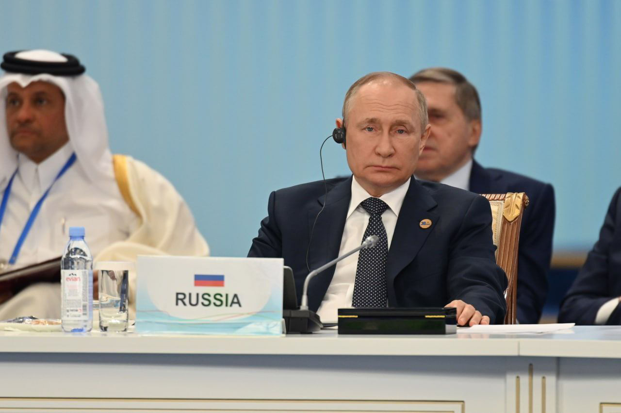 Путин: Россия выступает за пересмотр мировой финансовой системы.