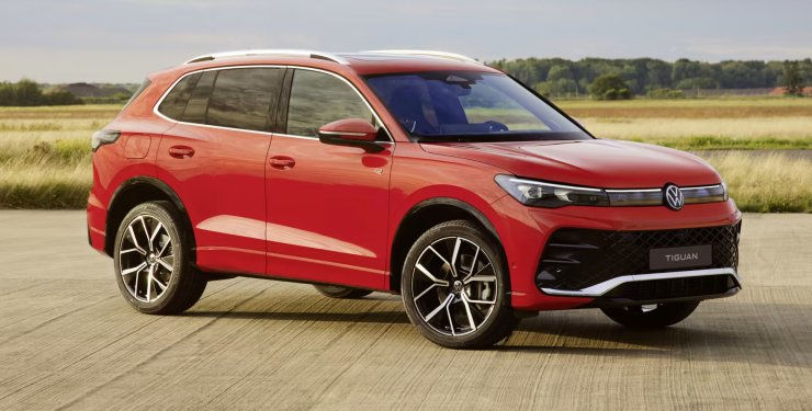Volkswagen представил кроссовер Tiguan третьего поколения.