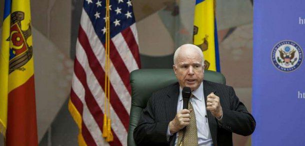 Totodată, John McCain consideră că Moscova a început o campanie propagandistă în regiunea mării Baltice.