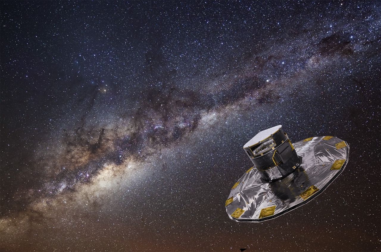 Телескоп Gaia измерил расстояния до миллиарда звезд в Млечном пути.