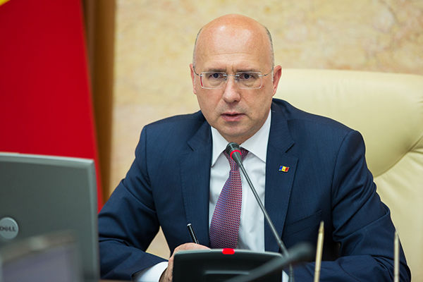 Filip, cu mulțumiri vechiului Cabinet după schimbările din Guvern. Foto:gov.md