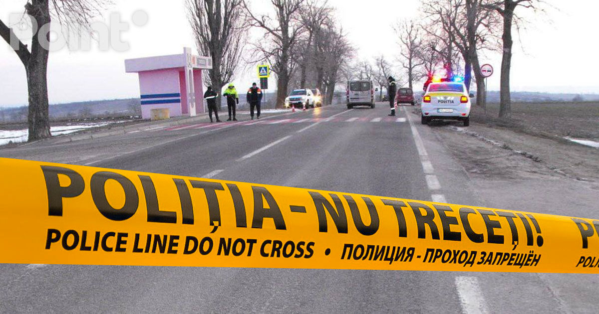 Accident grav la Rezina: Un bărbat, lovit mortal pe o trecere de pietoni.