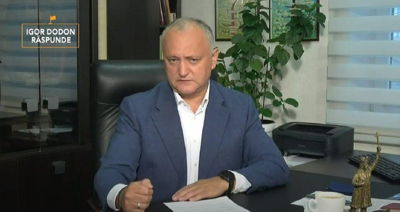 Президент РМ Игорь Додон. 