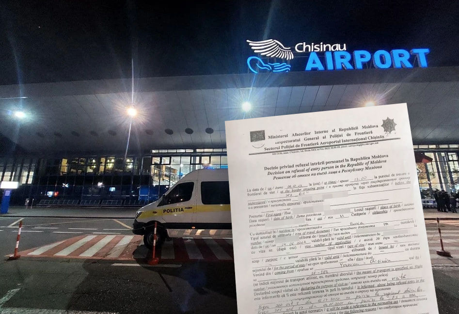 Россияне в аэропорту Кишинева пожаловались, что им не дают воду и еду.