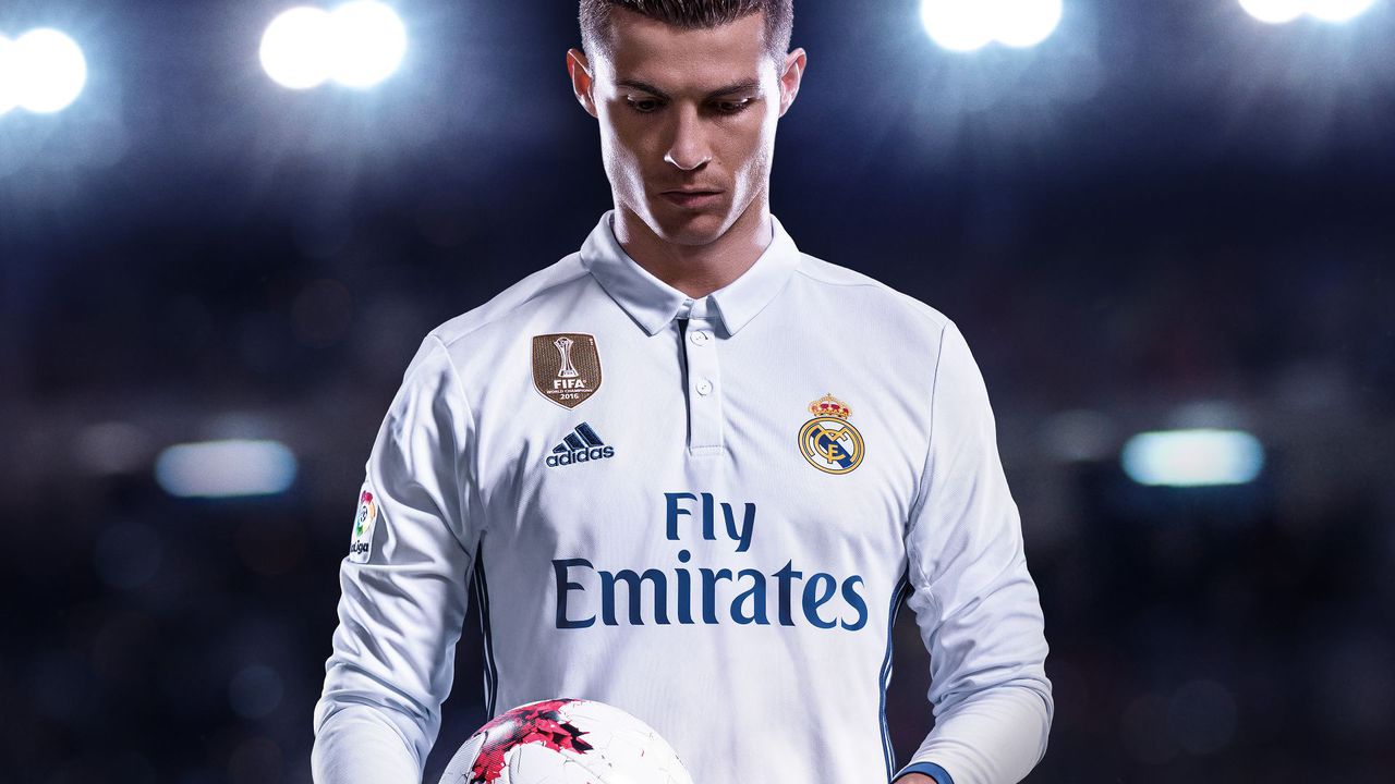 Atacantul lui Real Madrid, Cristiano Ronaldo, a fost desemnat cel mai bun jucător în FIFA 18. Foto: easports.com