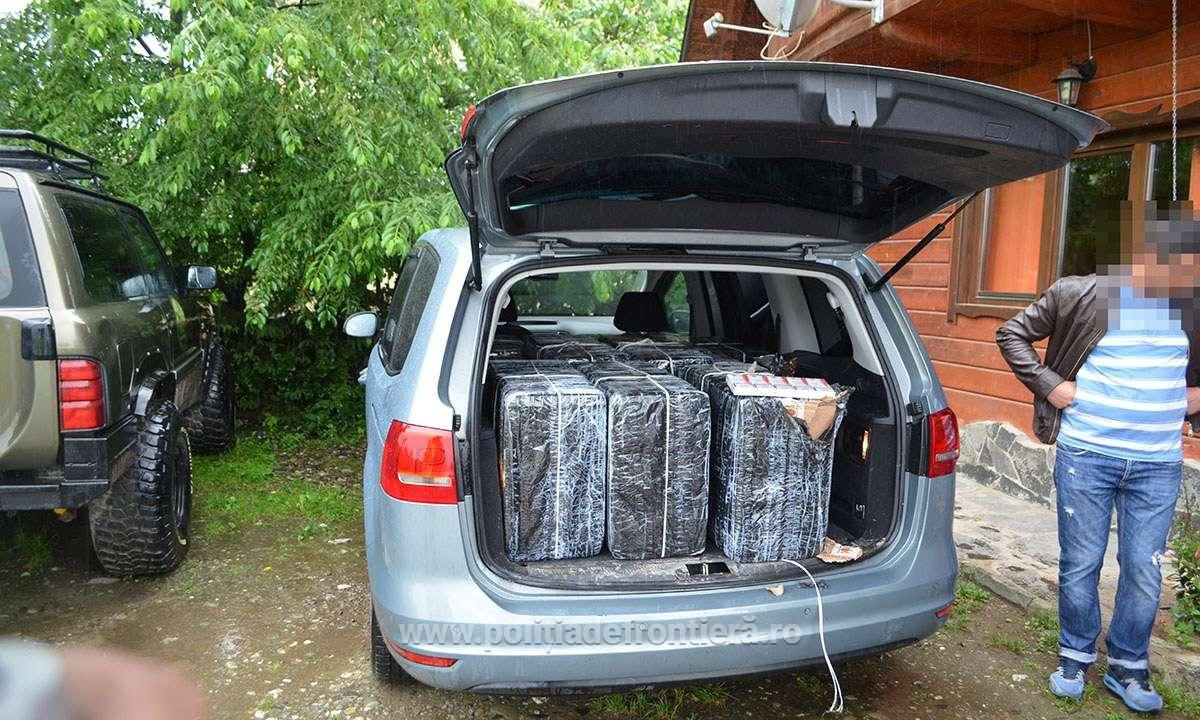 Doi ucraineni și un moldovean, implicați în activități de contrabandă, reținuți în judeţul Maramureş. 