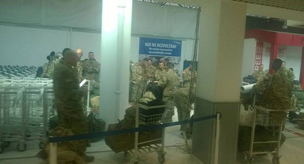 Zeci de militari americani s-au aflat în acest an de Paște la Chișinău. Foto: facebook.com\Nichita Țurcan