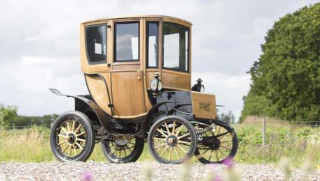 Cea mai veche maşină electrică a fost scoasă la licitaţie. Foto: gandul.info