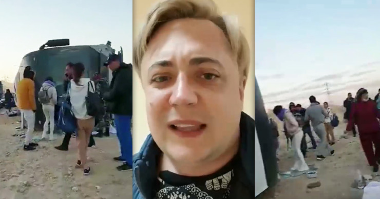 Исполнитель Влад Кодряну рассказал об аварии с автобусом в Египте.
