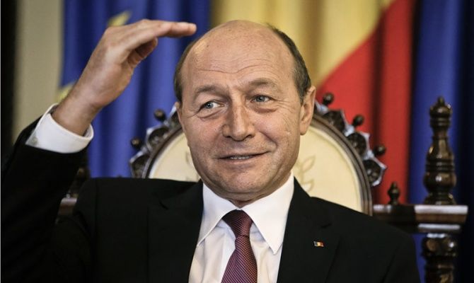 Экс-президент Румынии Траян Бэсеску.