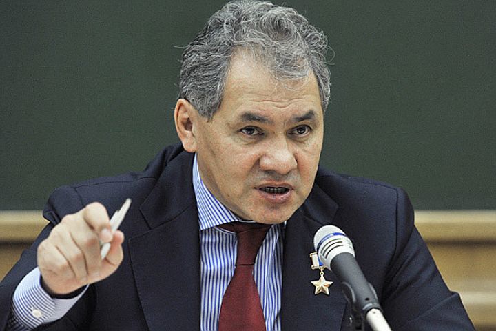 Министр обороны России Сергей Шойгу.