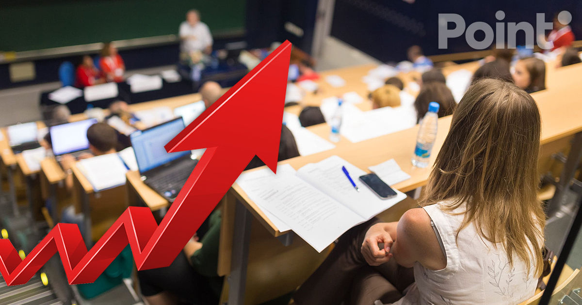 Moldova înregistrează o creștere a numărului de studenți: S-au înmatriculat cu 7% mai mulți candidați.