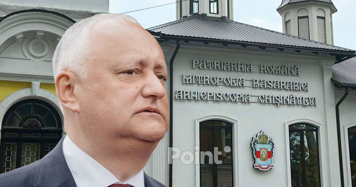Dodon: Are loc un raid flagrant asupra bisericilor din partea Mitropoliei Basarabiei.