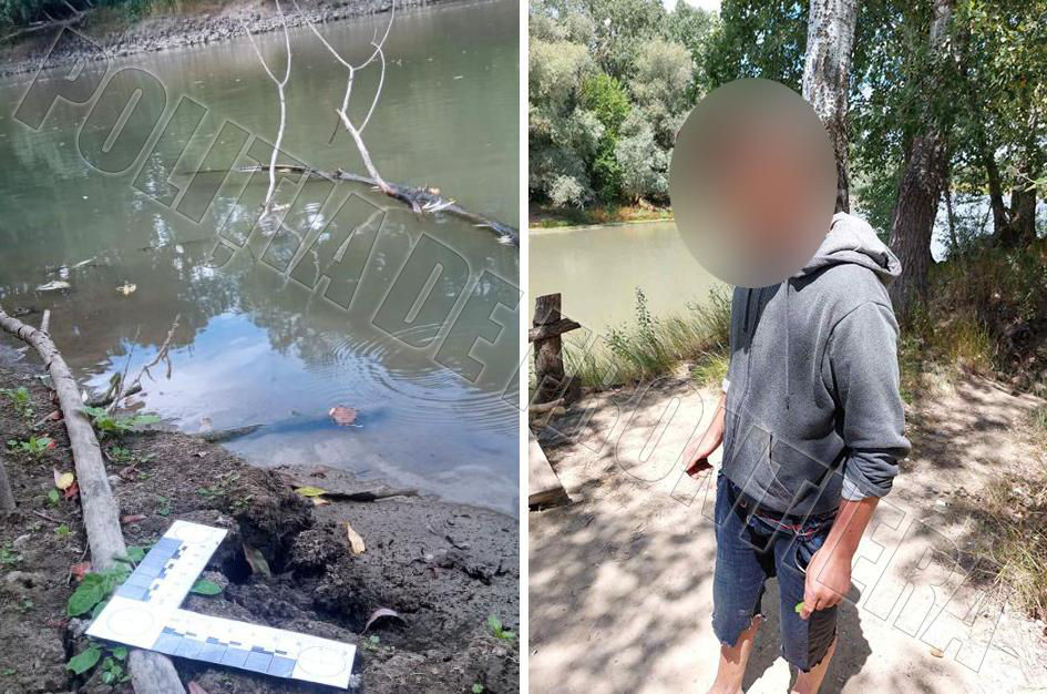 Мужчина пытался нелегально попасть в Румынию через Прут.