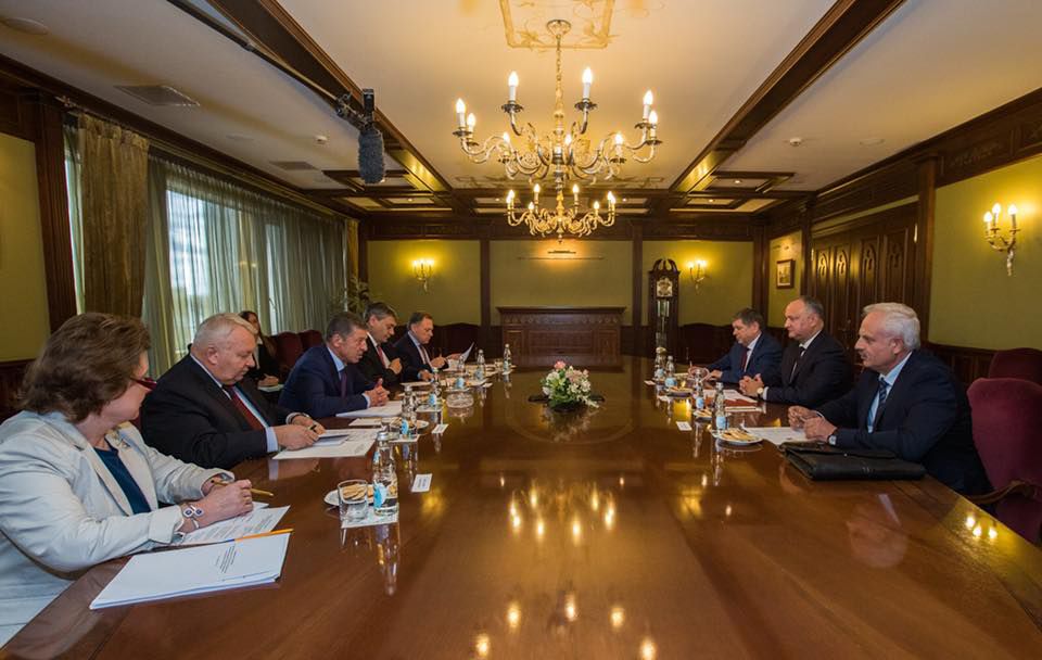 Козак и Додон обсудили ситуацию в Приднестровье.