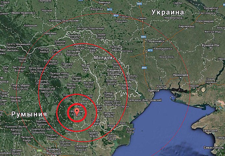 Первое землетрясение, силой в 3,8 балла, произошло в 3,41 по местному времени на глубине 137 км. Фото: blackseanews.net