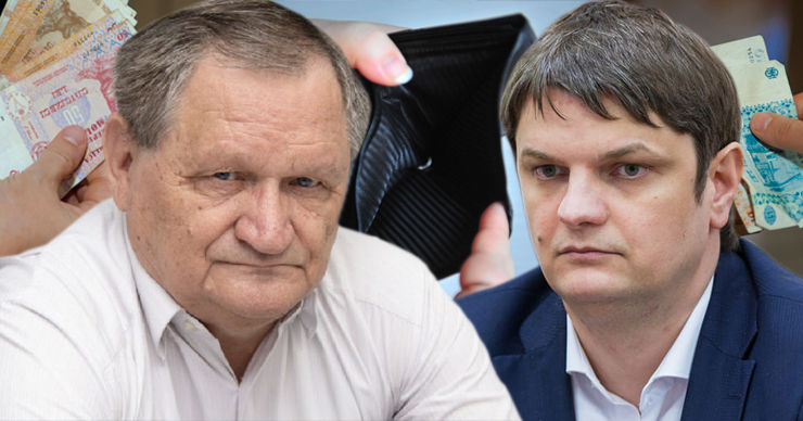Муравский - Спыну: Карманы граждан зимой выпотрошат по вашей вине. Коллаж: Point.md