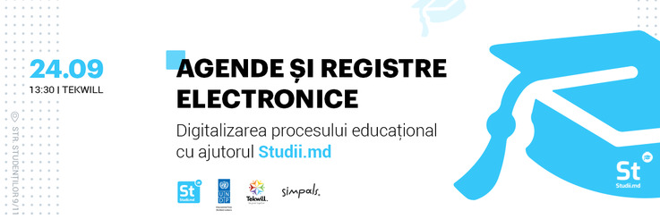 Digitalizarea procesului educațional - Studii.md vă invită la eveniment