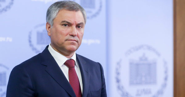 Спикер Госдумы Вячеслав Володин.