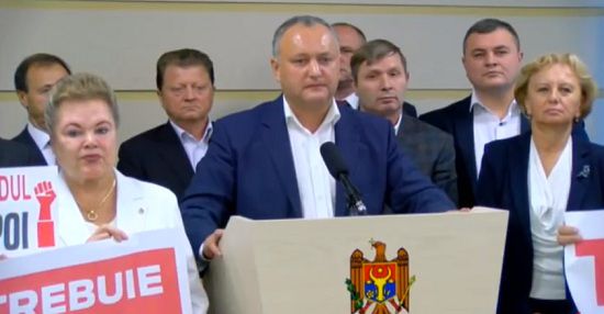 Додон: Будьте внимательны, не дайте себя снова обмануть.